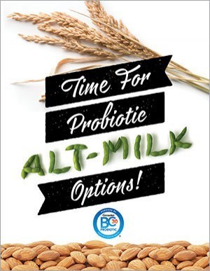 Time for probiotic alt-milk options